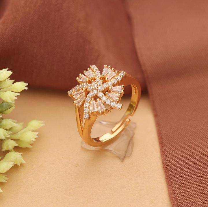 Anti tarnisha rose gold ad finger ring 363  Handmade artificial jewelry wholesale Pune